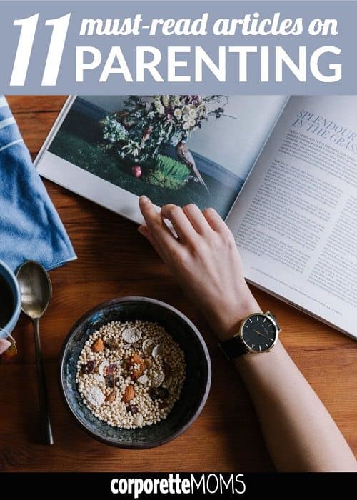 A person sitting at a table, having breakfast while viewing a magazine