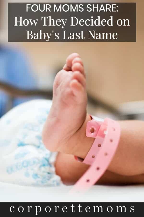 An infant\'s foot with a hospital bracelet
