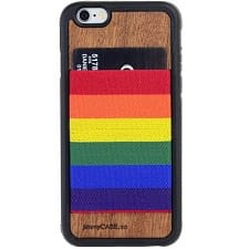 JimmyCase IPHONE 6/6S WALLET CASE (Rainbow Color)