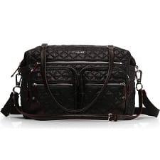 Crosby Quilted Traveler Oxford Nylon Diaper Bag