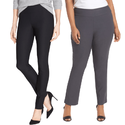 Two women wearing Wonderstretch Pants