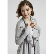 A woman wearing a Good-to-Go Cardi