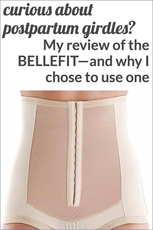 Fun with Postpartum Girdles (and: My Bellefit Corset Review)