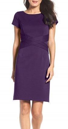 Washable Workwear Wednesday: Ponte Sheath Dress - CorporetteMoms