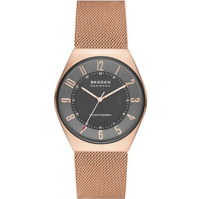 brownish watch strap