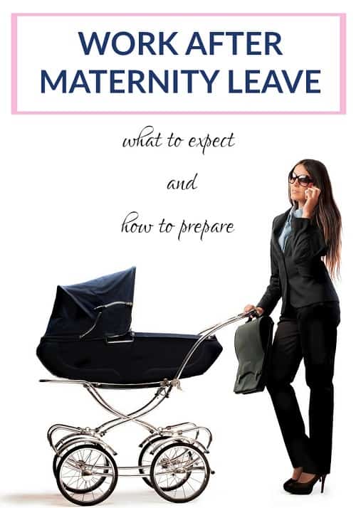tips for returning to work after maternity leave