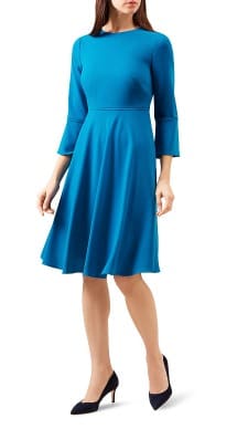 Samantha Bell-Sleeve Dress