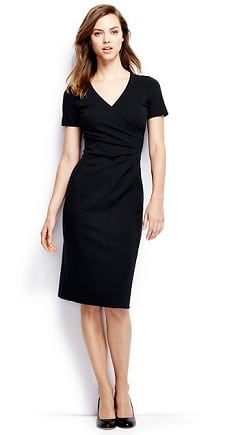 washable ponte dress for work