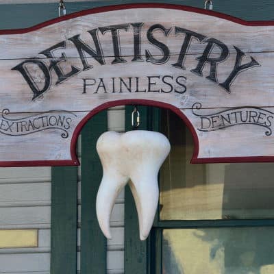 A dental office logo