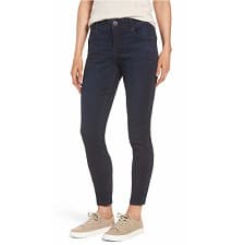 A woman wearing an Ab-Solution Ankle Skimmer Jeans by Wit & Wisdom