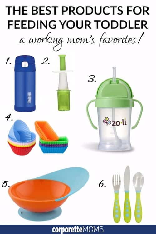 best products for feeding your toddler - a working mom's favorites