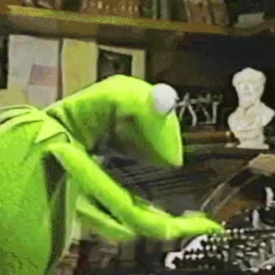 Kermit using typewriter